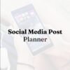 social media post planner