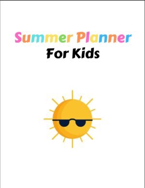 summer planner for kids